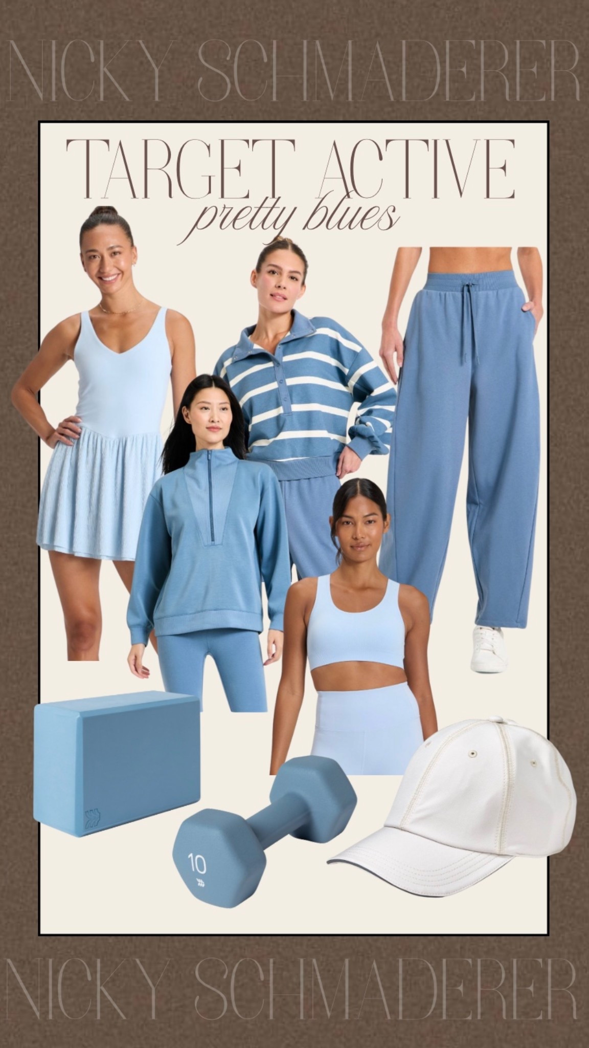 Target active in pretty blue hues // so many great styles for workouts and lounge 

Target finds 
Active 


#LTKFindsUnder50 #LTKActive #LTKSeasonal