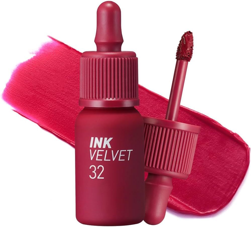 Peripera Ink the Velvet Lip Tint, High Pigment Color, Longwear, Weightless, Not Animal Tested, Gl... | Amazon (US)