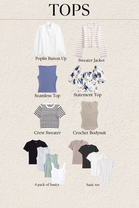 Capsule wardrobe tops for spring ‘24

#LTKSpringSale #LTKfindsunder50 #LTKfindsunder100