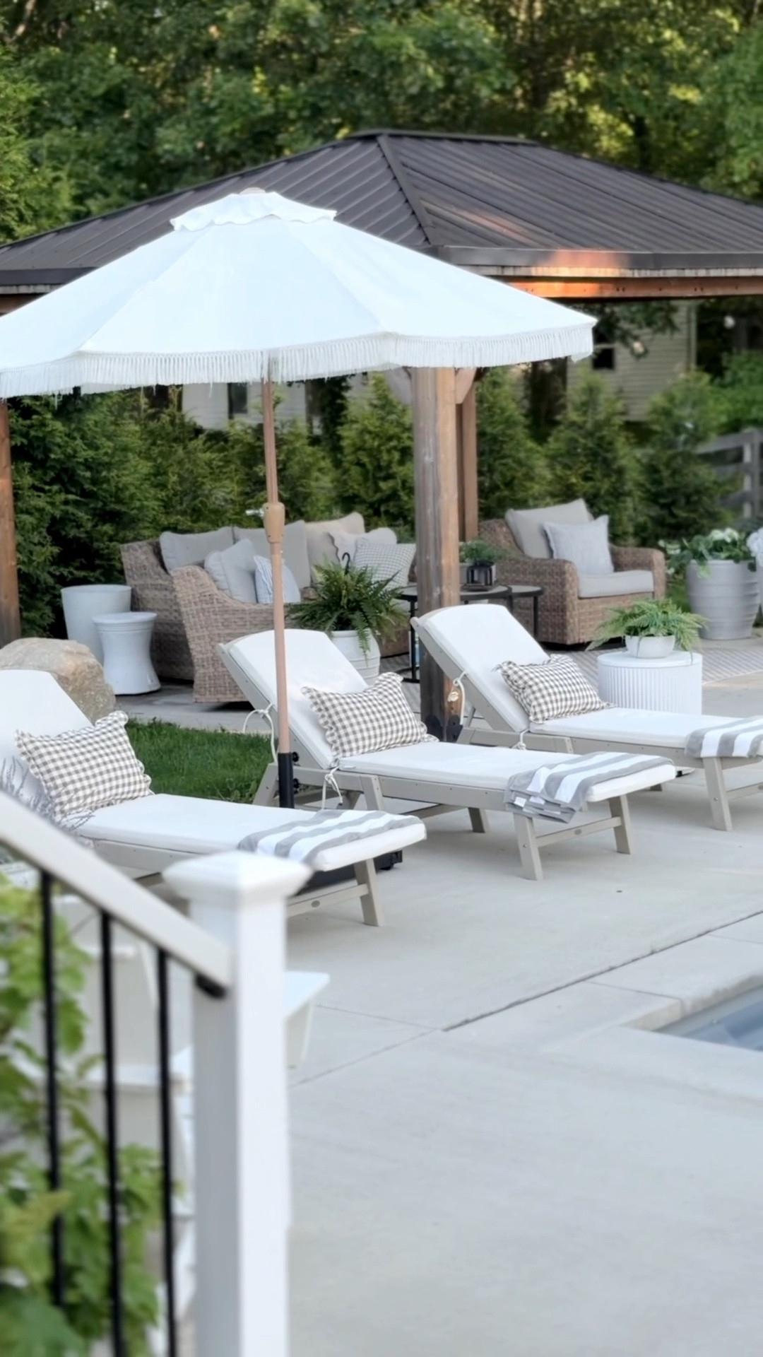 Let’s be honest… I pretty much made this reel just so I could use this song. 😂

I realized I’ve never actually shared a true before-and-after of our backyard.

And trust me, I know adding a pool isn’t exactly a budget-friendly DIY project.

This was nine years of saving, planning, and convincing my husband that it was worth it.

And if you asked me whether I’d do it all over again? Honestly, I’m still not sure how I’d answer that.

But she sure is pretty to look at…when there isn’t a giant spider swimming in it

#LTKHome #LTKSeasonal #LTKSaleAlert