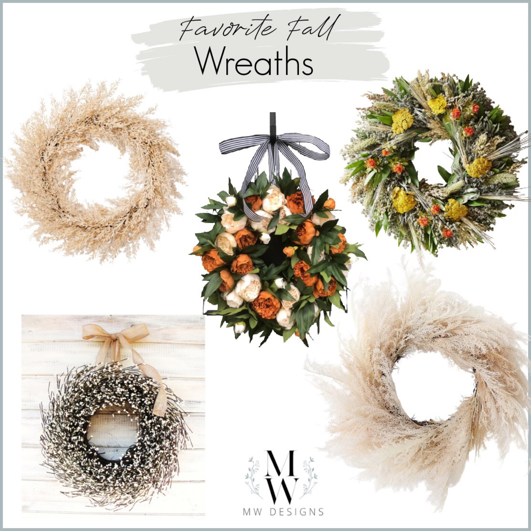 Fall Wreaths 
Etsy, target , afloral 

#LTKhome #LTKSeasonal