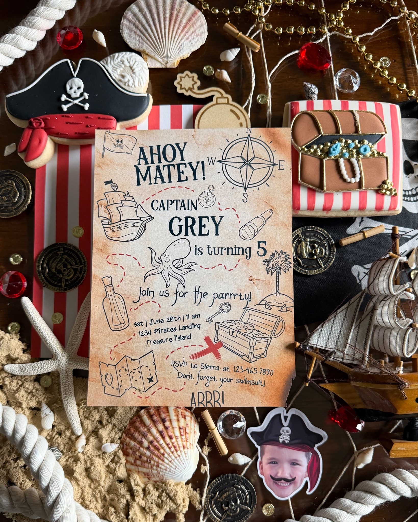 Pirate party birthday invitation

#LTKmomlife #LTKKids