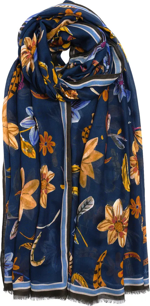 Autumn Floral Wrap | Nordstrom