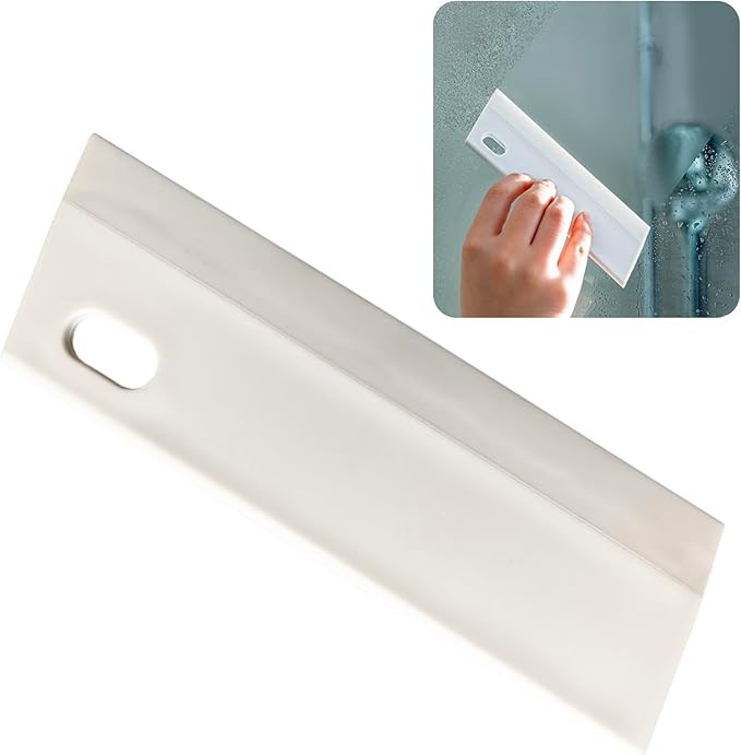 All-Purpose Mini Rubber Blade Window Squeegee Window Scrubber Scraper Glass Cleaning Squeegee Too... | Amazon (US)