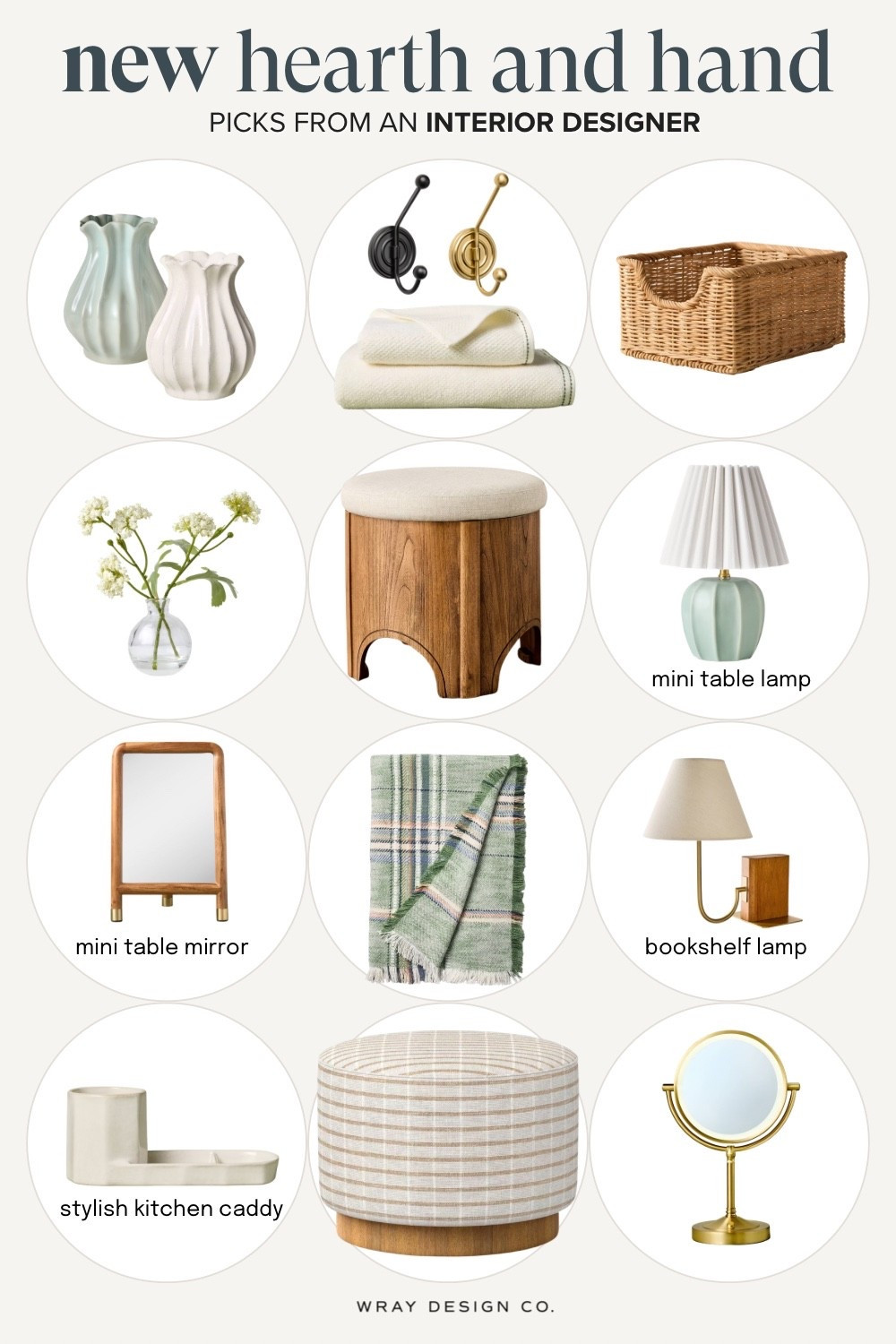 Get your carts ready! 🛒 The new hearth and hand collection drops this weekend. Back again is the bookshelf lamp that will definitely sell out. Plus, pleated ceramic vases, wall hooks that look super high end, storage ottomans, and a cute shower curtain with ribbon ties! Target for the win. // Hosting essentials, kitchen organization, Target home decor, accent lighting, budget home finds.

#LTKFindsUnder100 #LTKFindsUnder50 #LTKHome