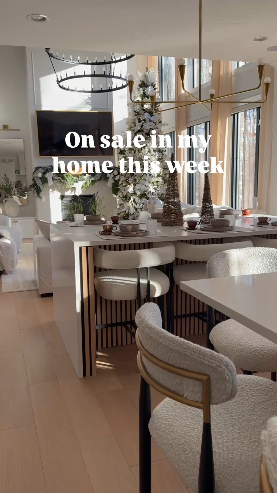 Neutral home, furniture and decor on sale . Large Affordable neutral sectional , rugs , counter stools 

#LTKHome #LTKCyberWeek #LTKSaleAlert