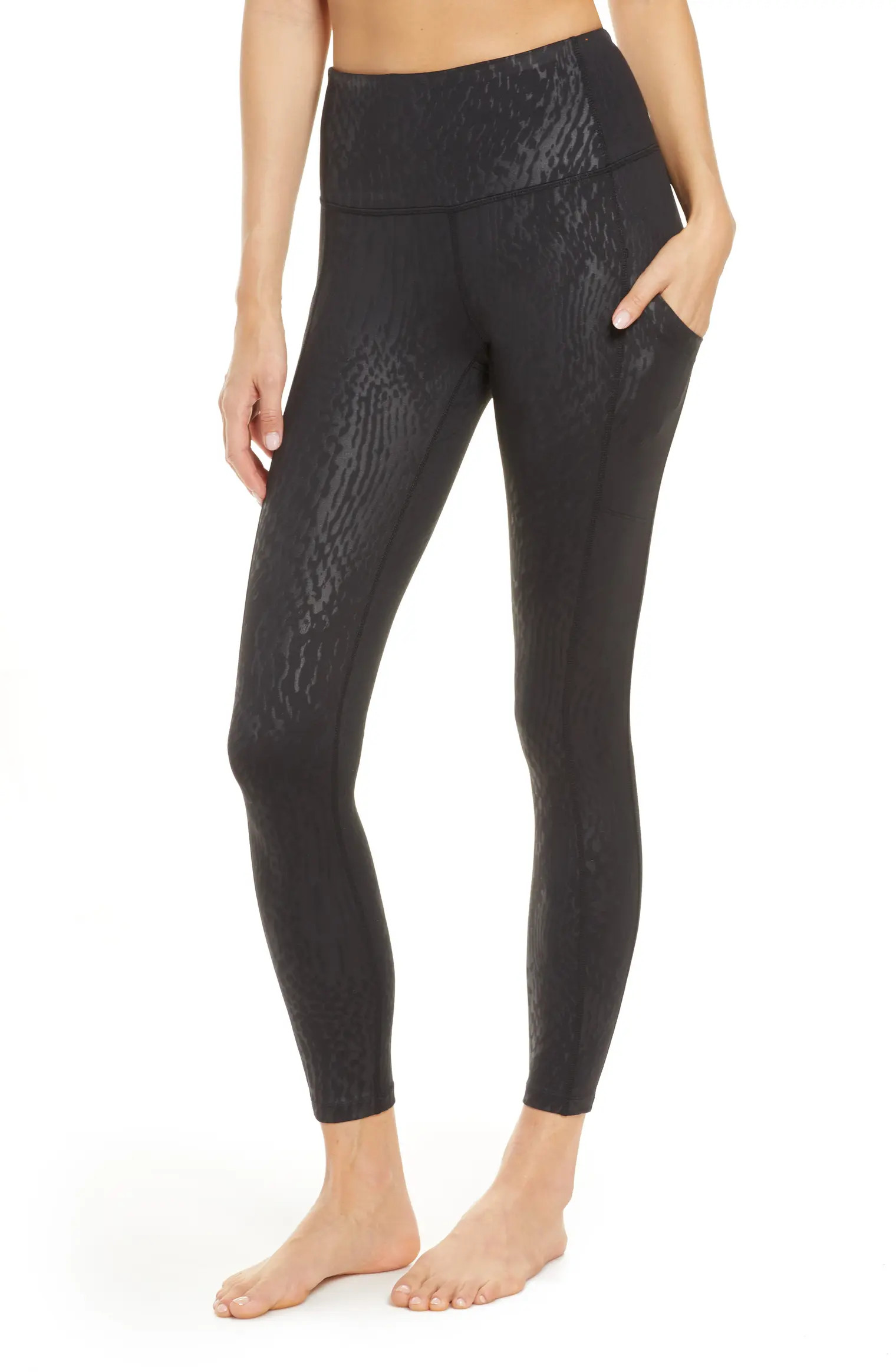 Live In High Waist Pocket Ankle Performance Leggings | Nordstrom