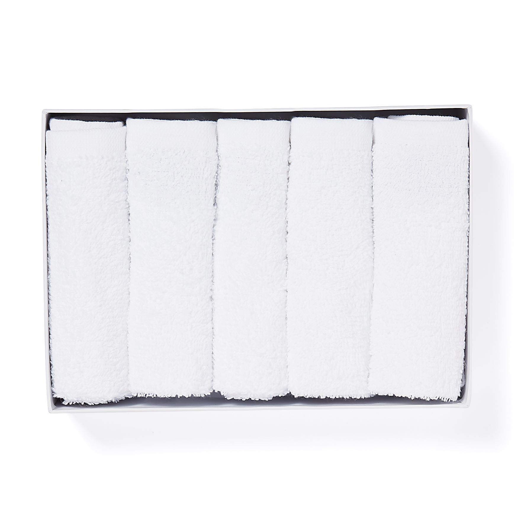 Pack of Five Cotton Face Cloths | Space NK - UK