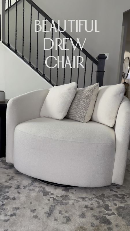 The Drew Chair is now available in charcoal! I’m so glad that I chose the Drew Chairs for our family room. They’re stunning, comfortable, and, most importantly, sooo affordable! 

#LTKsalealert #LTKhome #LTKVideo