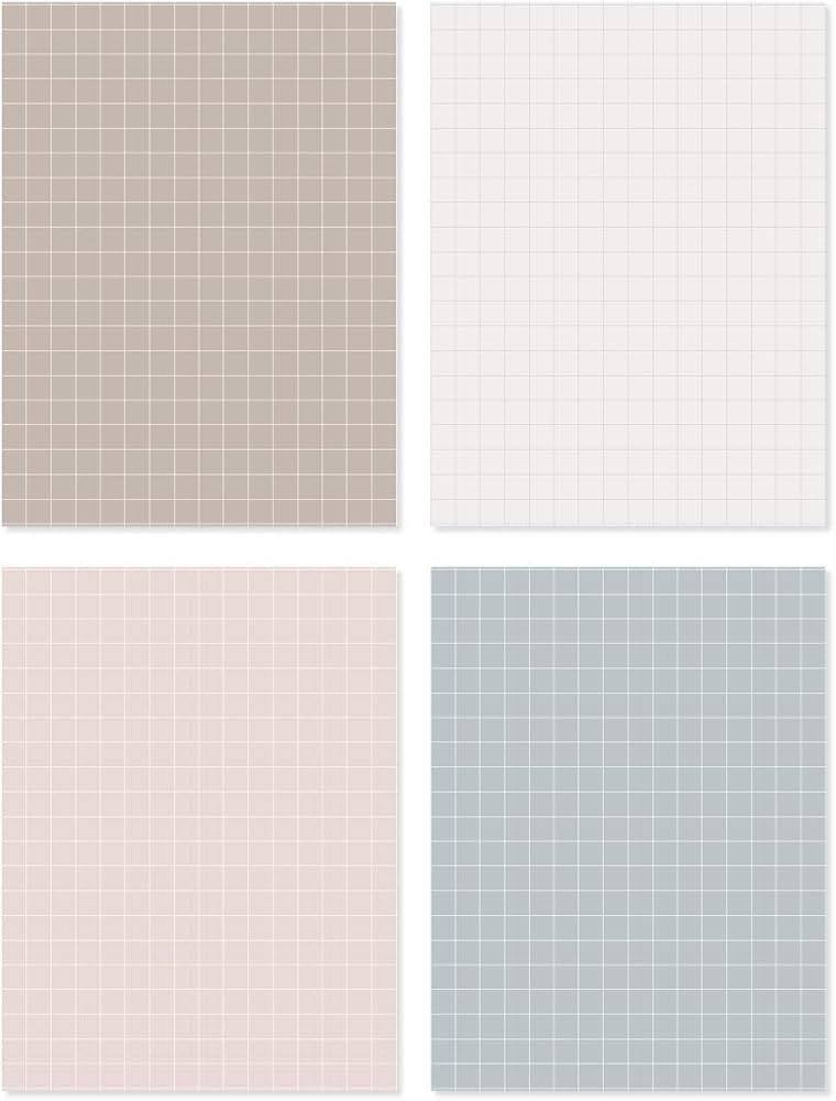 Monolike Memopad Smoothie Ver.2 Design Set - 4 Packs, 4 Different Designs, 100 Sheets Per Pad, To... | Amazon (US)