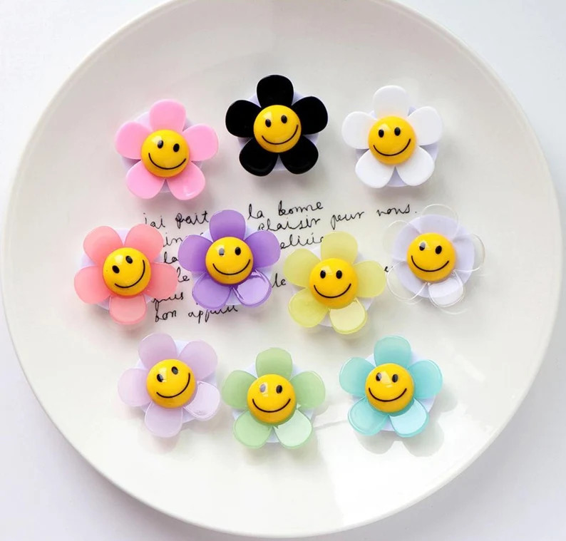 Smile Flower Phone Grip Holder Foldable Stand Griptok for the | Etsy | Etsy (US)