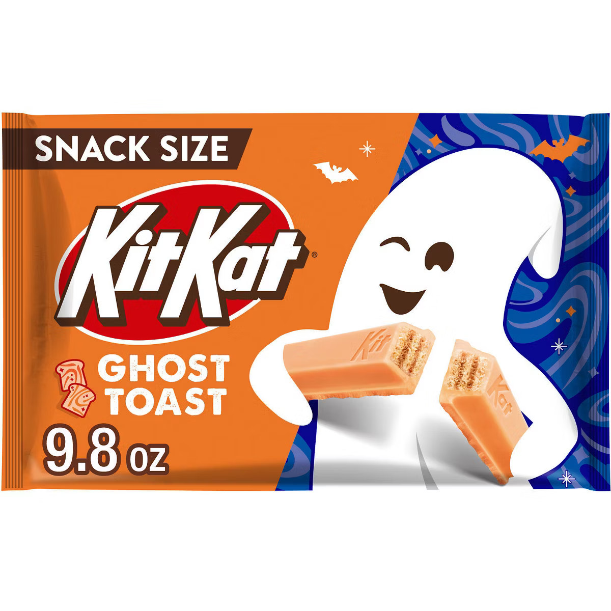 Kit Kat Ghost Toast Halloween Candy Snack Size - 9.8oz | Target
