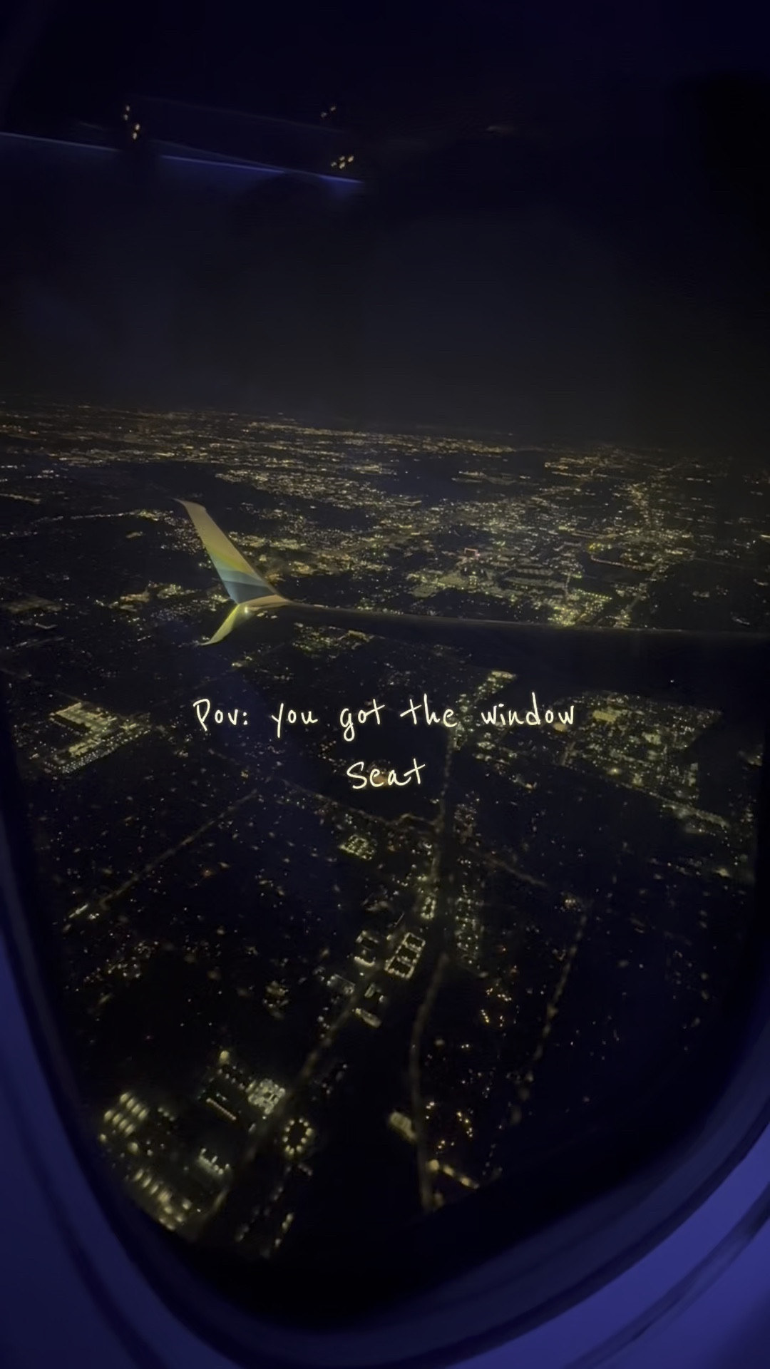 Landing in at nights with the city lights

#LTKvlog #LTKTravel
