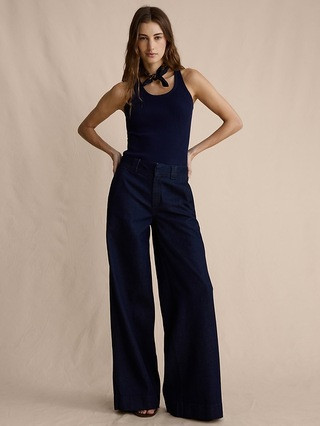 Mid-Rise Palazzo Jean | Banana Republic (US)