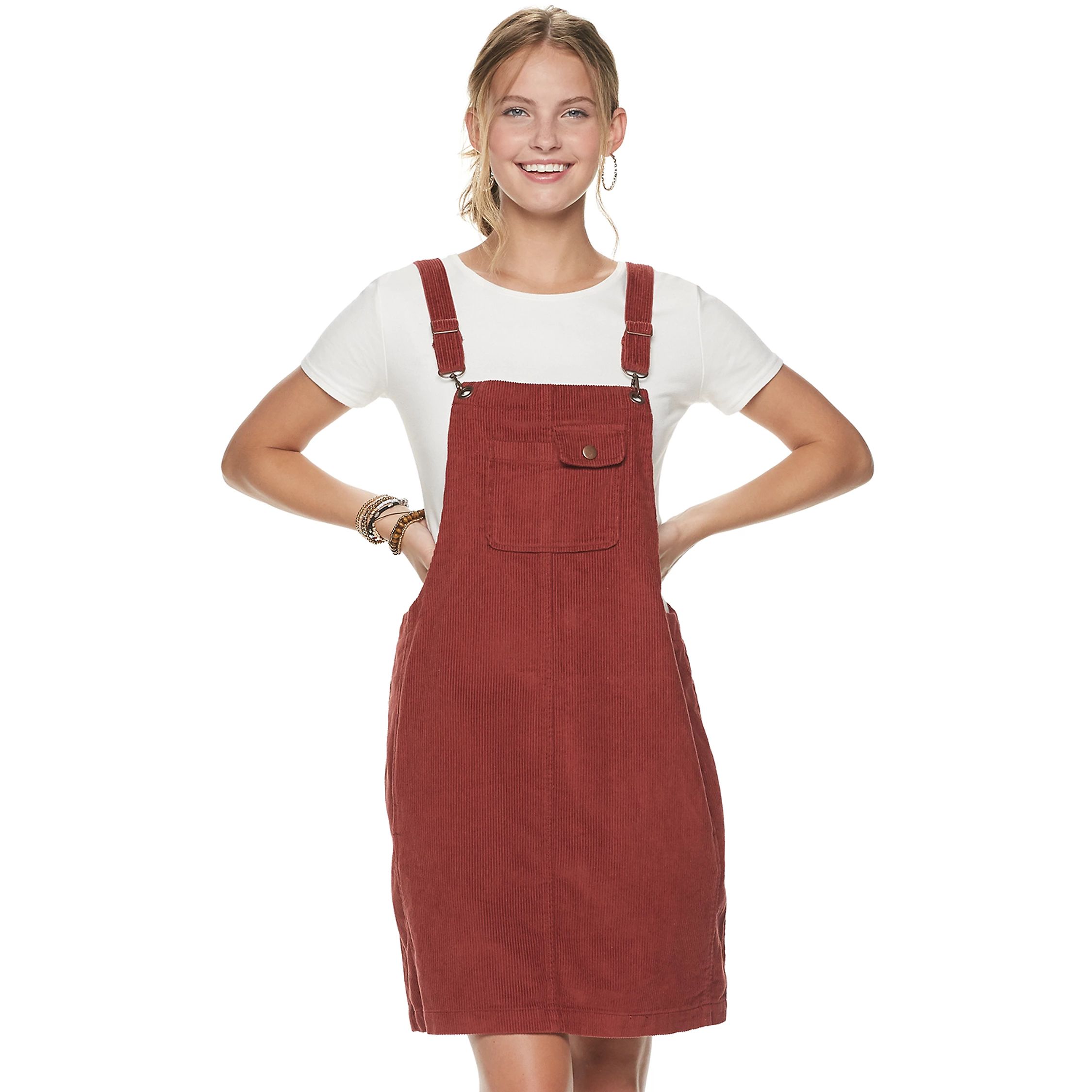 Juniors' Rewind Corduroy Skirttail | Kohl's