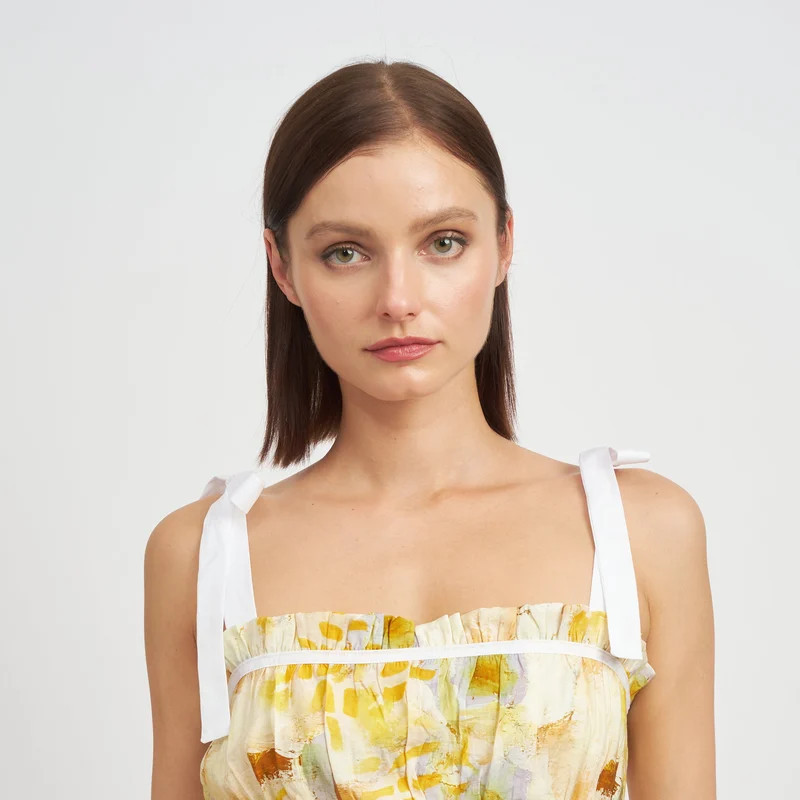 En Saison Torrey Top - Yellow | Verishop