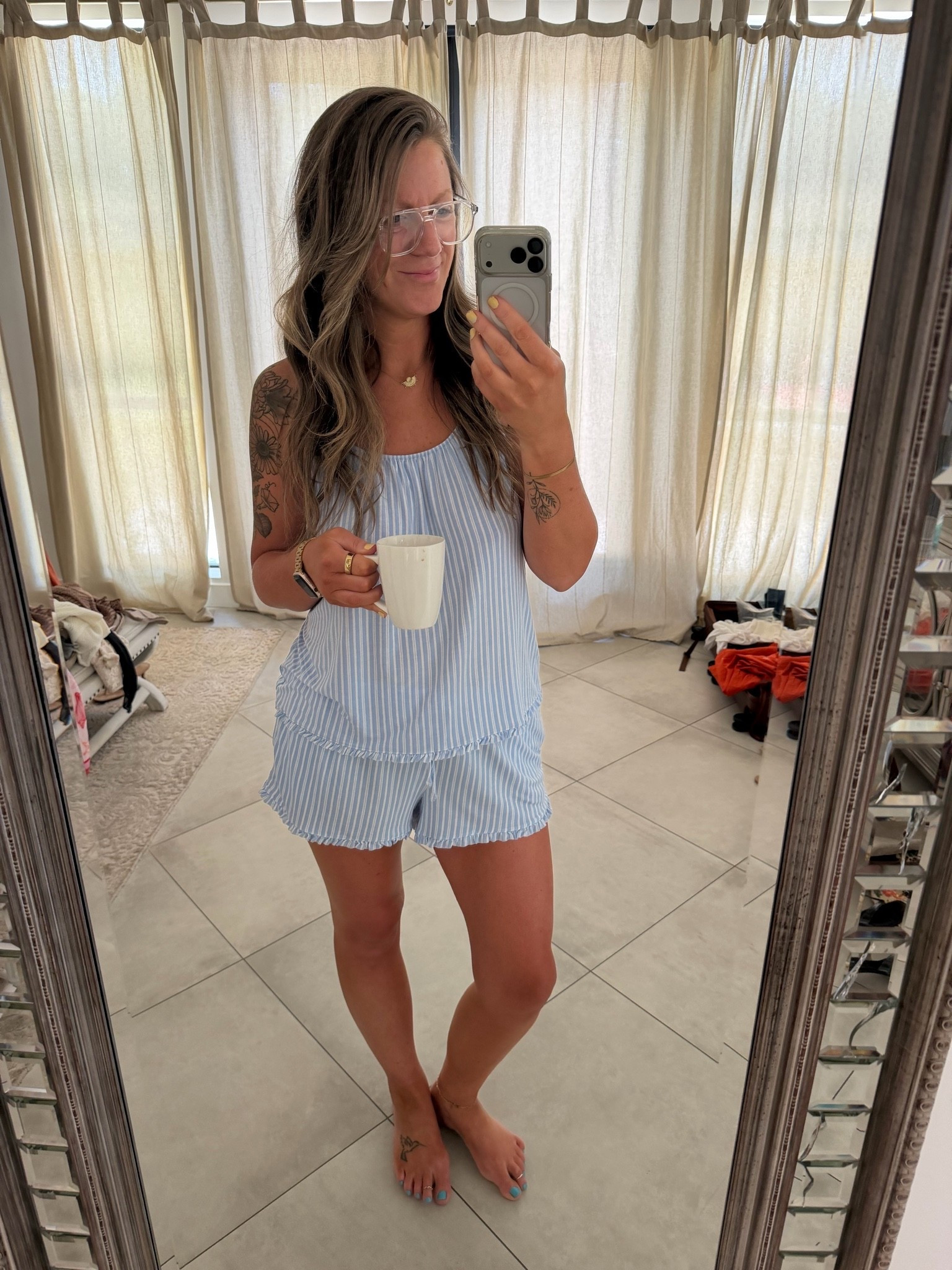 Wearing a large

#LTKOver40 #LTKMidsize #LTKTall