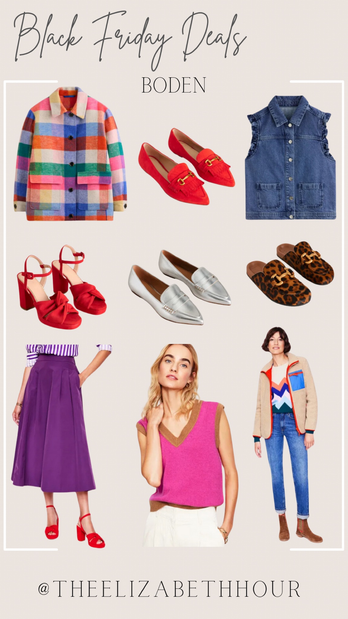Boden Black Friday deals! 



Black Friday, Cypber week, Cyber Monday, Black Friday deals, Black Friday outfit ideas, Black Friday sales, Christmas gifts for her, colorful outfit ideas, Christmas outfit ideas, Holiday party outfit ideas, outfit ideas for holiday parties, Christmas coat, plaid coatts

#LTKSaleAlert #LTKCyberWeek #LTKFindsUnder100