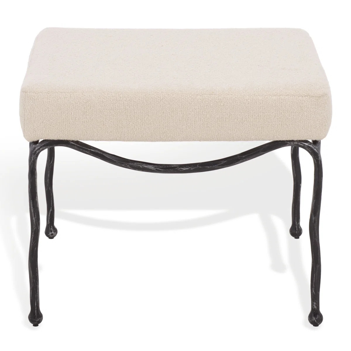 Lacarla Metal Legs Ottoman | Wayfair North America