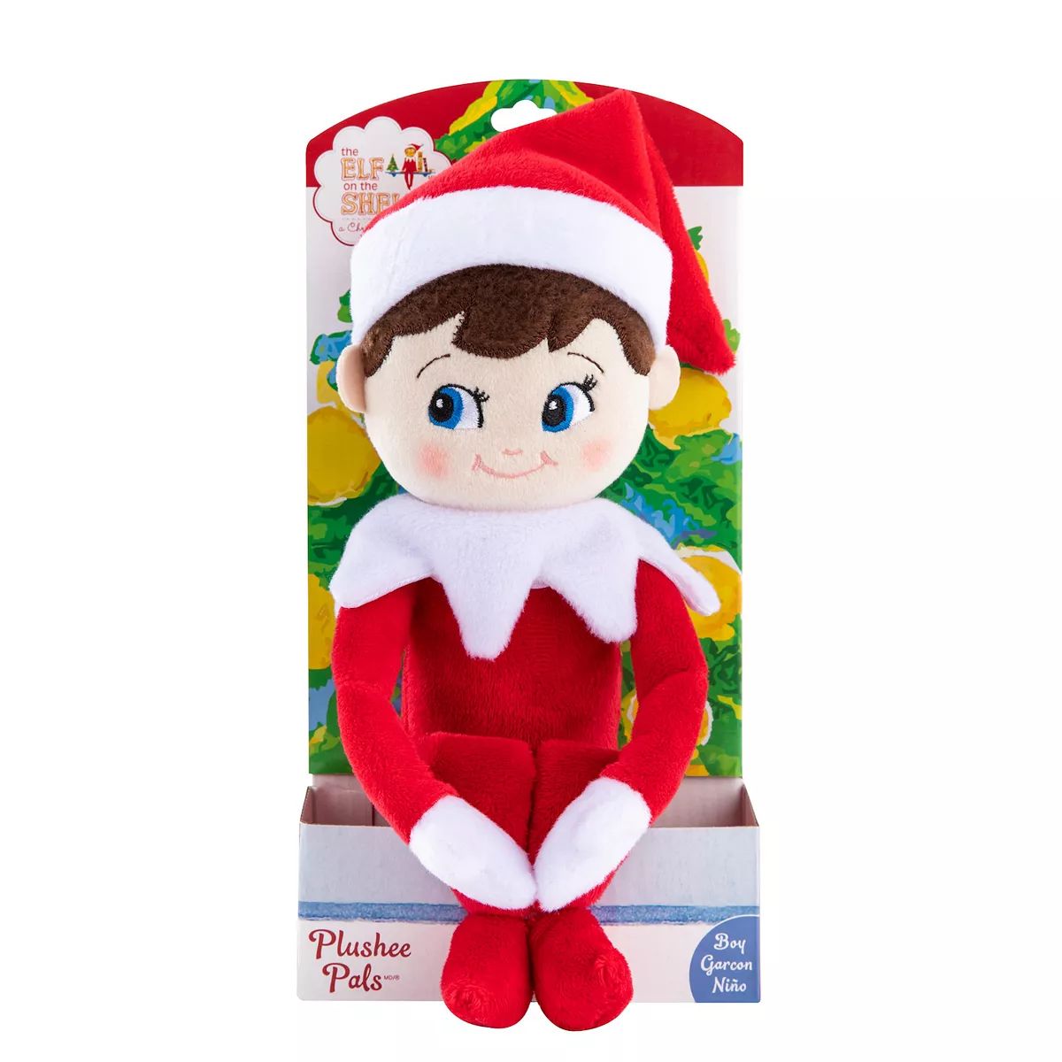 The Elf on the Shelf® Plushee Pals® Blue-Eyed Boy Scout Elf Doll | Kohl's