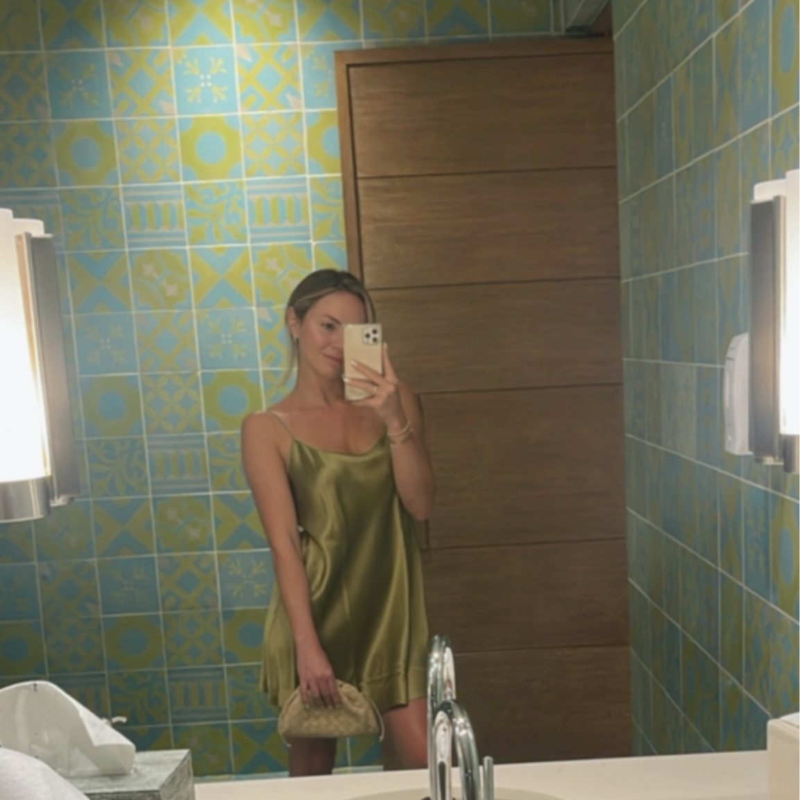 Matchy, matchy in the restroom in Mexico! 

#LTKswim #LTKFind #LTKtravel