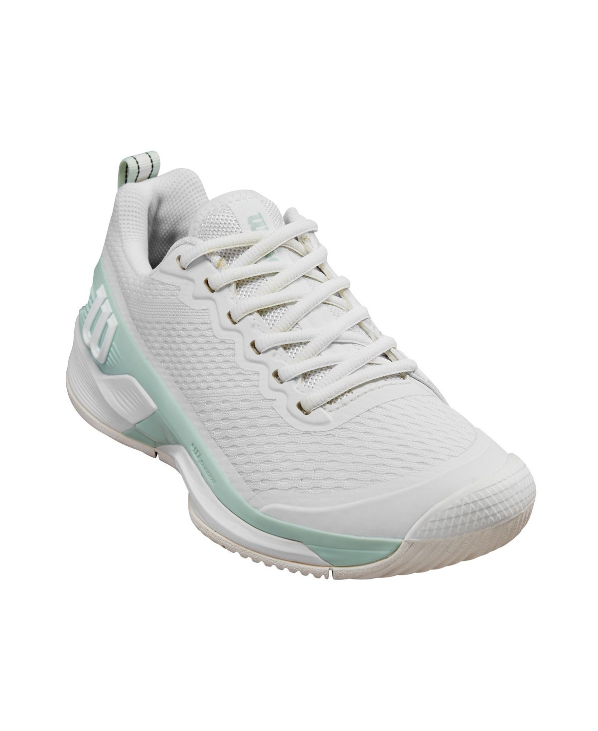Wilson Rush Pro 4.5 Womens Tennis Shoes - White/surf/tofu | Macy's