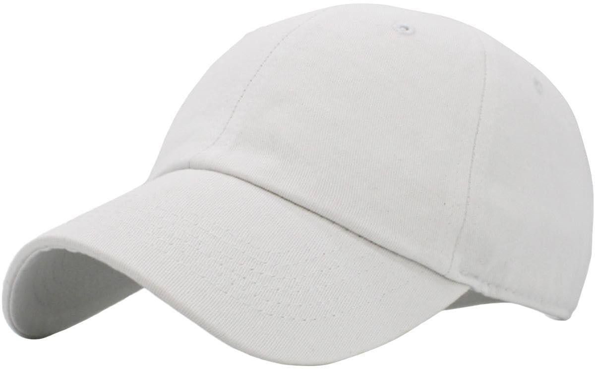 KBETHOS Classic Unisex Cotton Adjustable Low Crown Baseball Cap – Plain Dad Hat | Amazon (US)