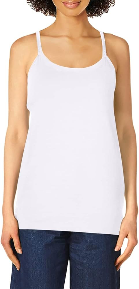 Motherhood Maternity Women's Clip Down Nursing Tank Top Breastfeeding Cami with Adjustable Straps | Amazon (US)