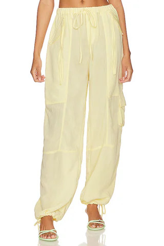LPA Sojinita Parachute Pant in Butter Yellow from Revolve.com | Revolve Clothing (Global)