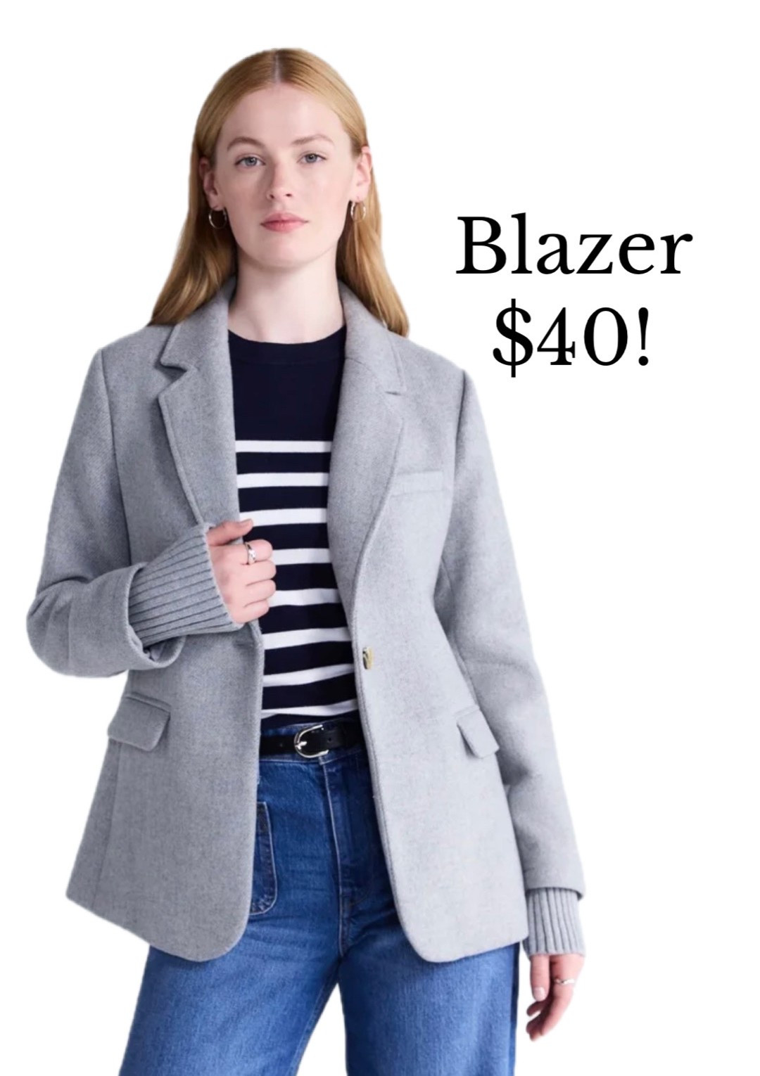 Blazer under $40!

#LTKdayinmylife #LTKgrwm #LTKOver40