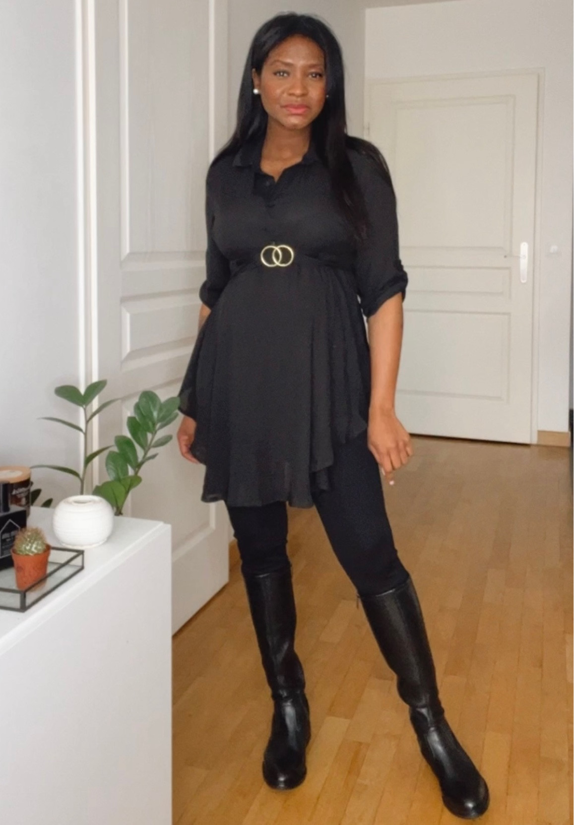 Total look noir 

#LTKSeasonal #LTKworkwear #LTKbump