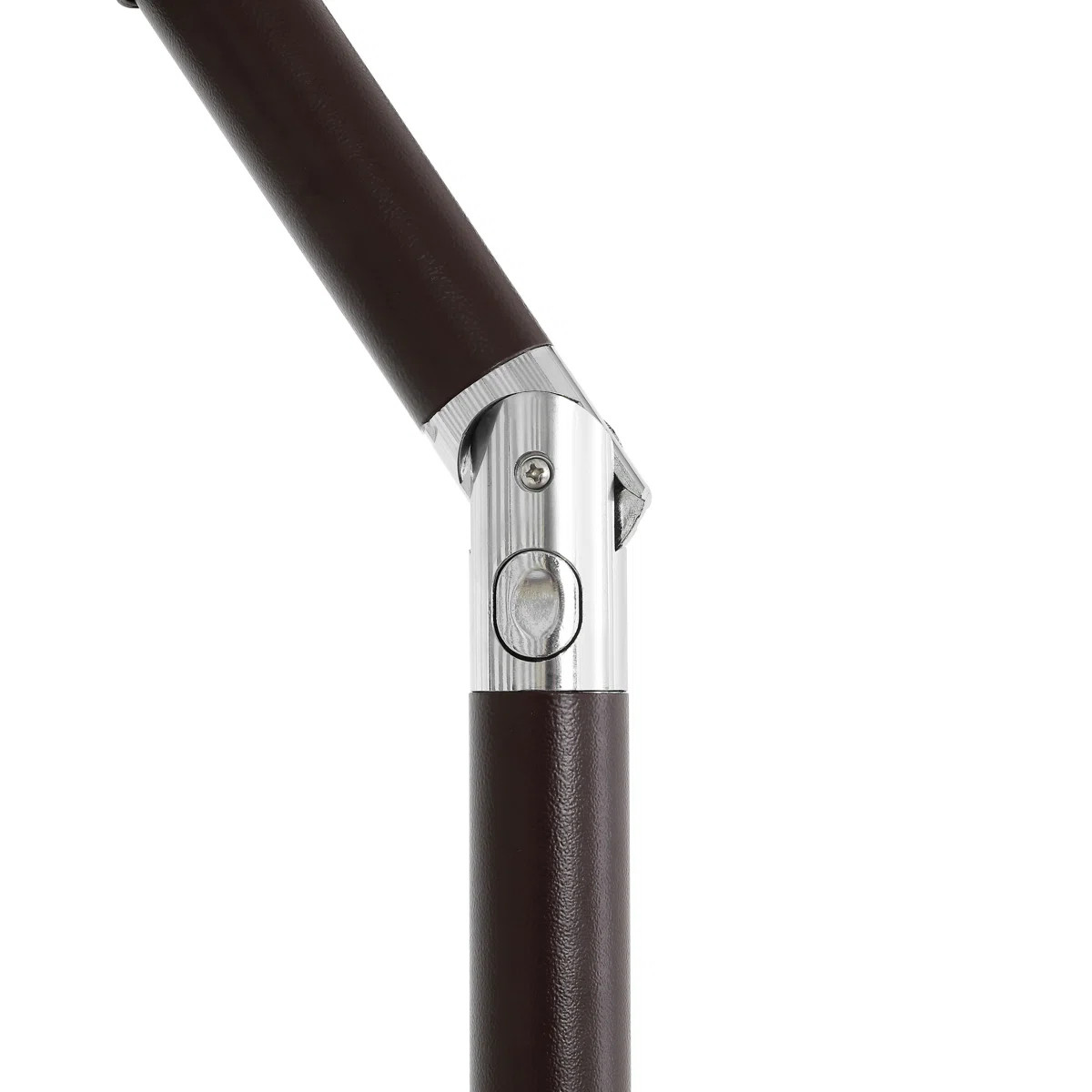 Arlmont & Co. Tasheba 9 ft. Classic Scalloped Fringe Half Market Patio Umbrella with Crank, and U... | Wayfair North America