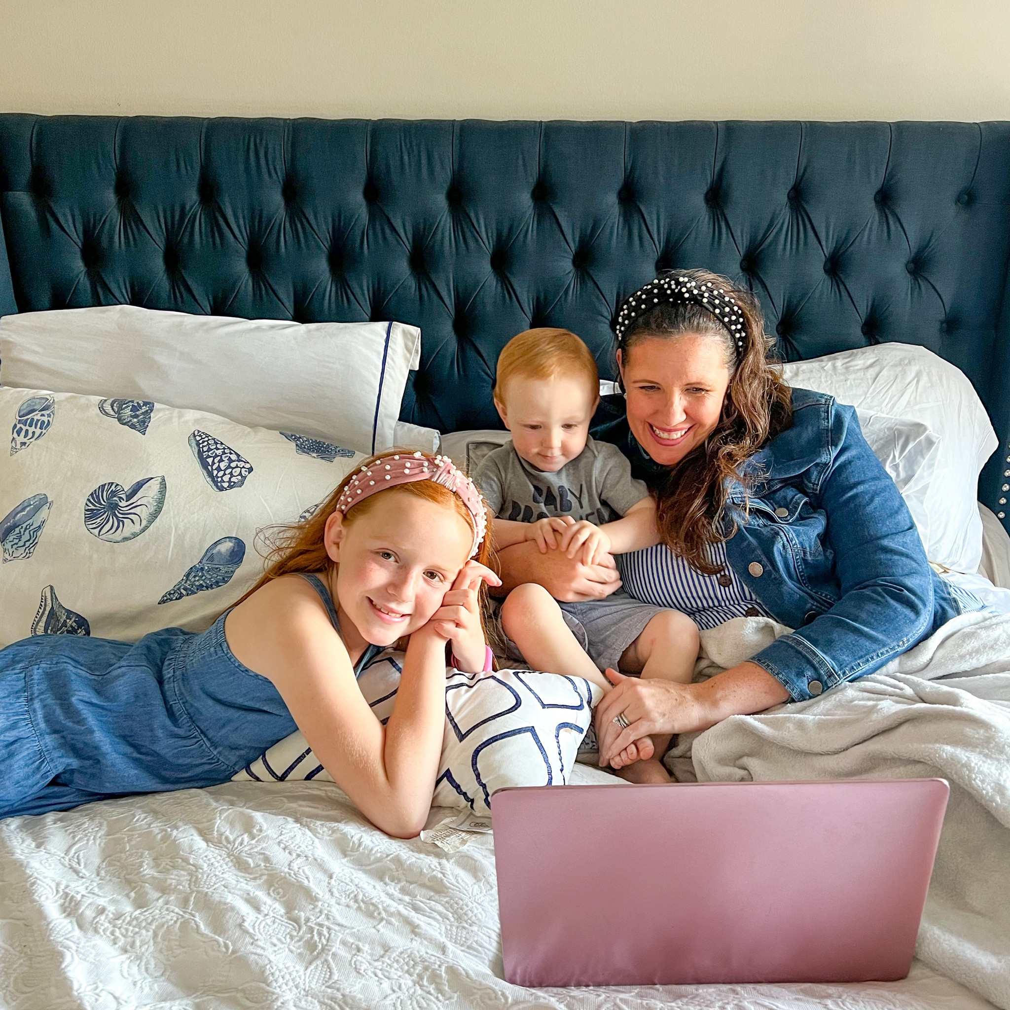 Tianna Upholstered Bed 
Blue tufted bed on sale.  Save over 30% We love ours 

#LTKhome #LTKsalealert