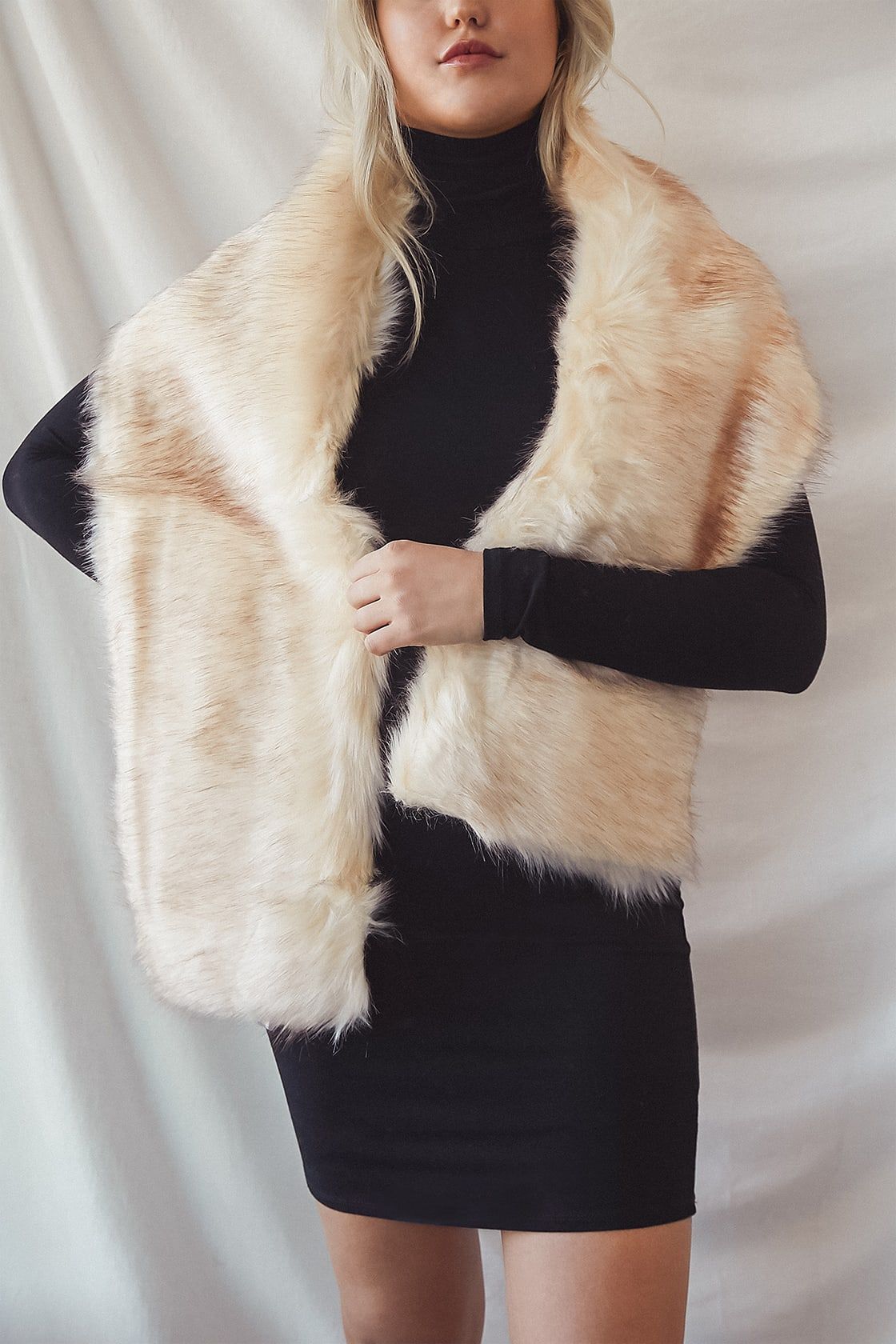Never-Ending Elegance Ivory Faux Fur Stole | Lulus (US)