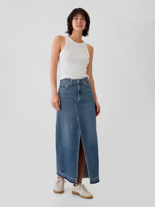 Denim Maxi Skirt | Gap (US)