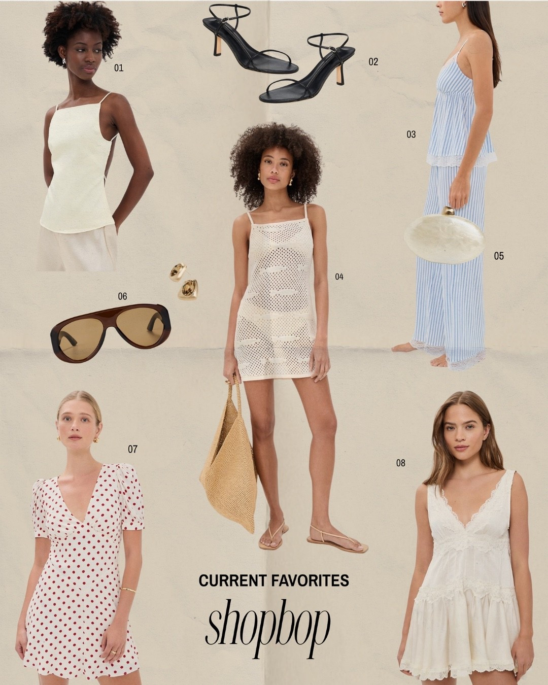 Current favorites from Shop Bop!!🤍

Summer finds, summer accessories, beach day outfit inspo, beach purses clutch, Europe, Hawaii, day time fit, dinner date night