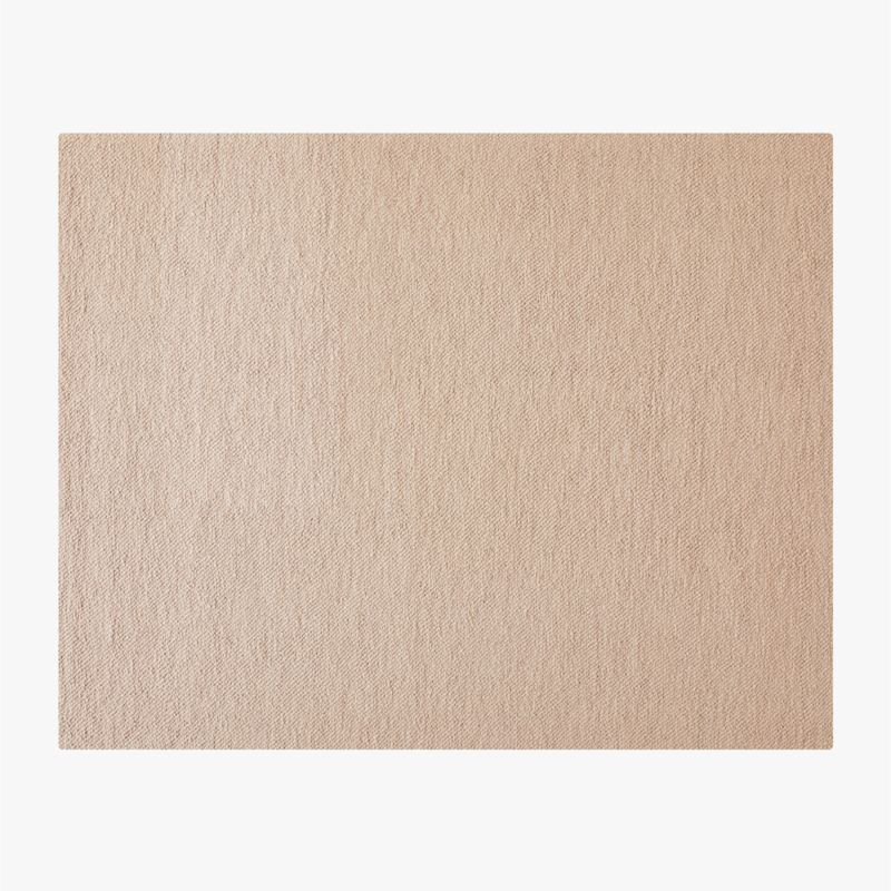 Tama Handwoven Sand Merino Wool Area Rug 8'x10' + Reviews | CB2 | CB2