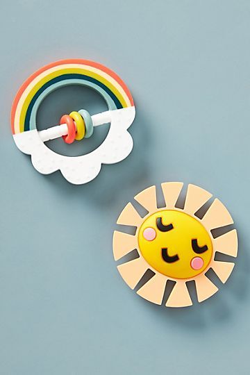 Toy Teethers, Set of 2 | Anthropologie (US)