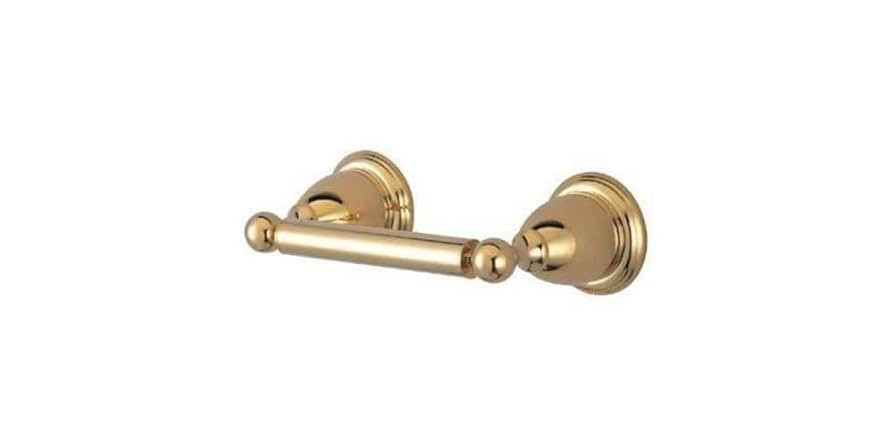 Kingston Brass BA1758PB Heritage Toilet Paper Holder, Polished Brass,11" | Amazon (US)