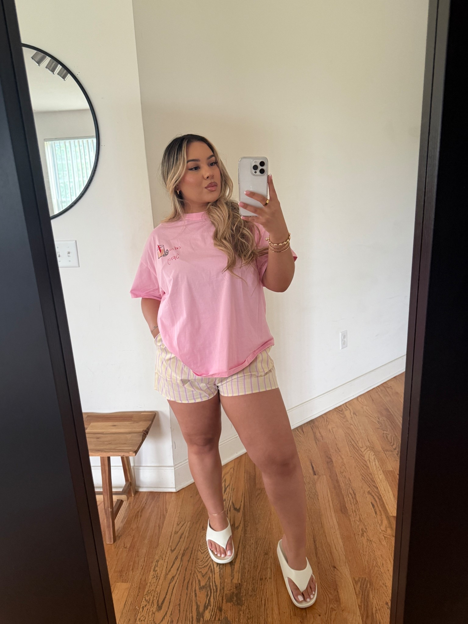 Such a cutie summer set💖 wearing a L but I could’ve sized down here - shorts have lots of stretch. 

#LTKSummerEdit #LTKSeasonal #LTKStyleTip