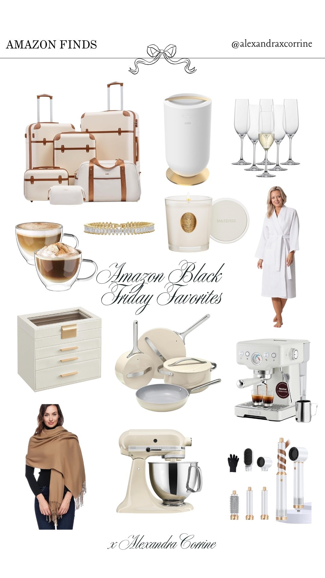 Amazon Black Friday favorites 🤍

Black Friday, cyber week, sale alert, deals, Amazon finds, Amazon prime, Christmas, holiday shopping, present, gift guide, gift ideas 

#LTKSaleAlert #LTKGiftGuide #LTKCyberWeek