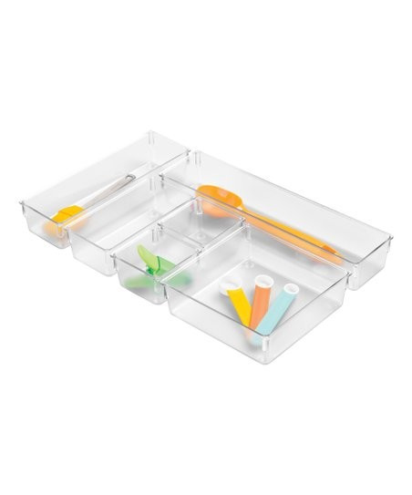 Clear Drawer Organizer Set | Zulily
