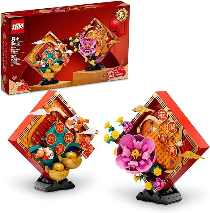 LEGO Lunar New Year Display 80110 Building Toy Set; for Kids, Boys and Girls Ages 8+ (872 Pieces) | Amazon (US)