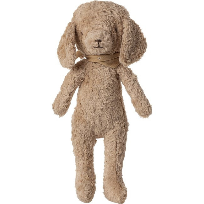 Baby Toys | Kids Toys | Poodle dog, Vintage plush - Dusty powder (Beige) | Maileg from Maisonette | Maisonette