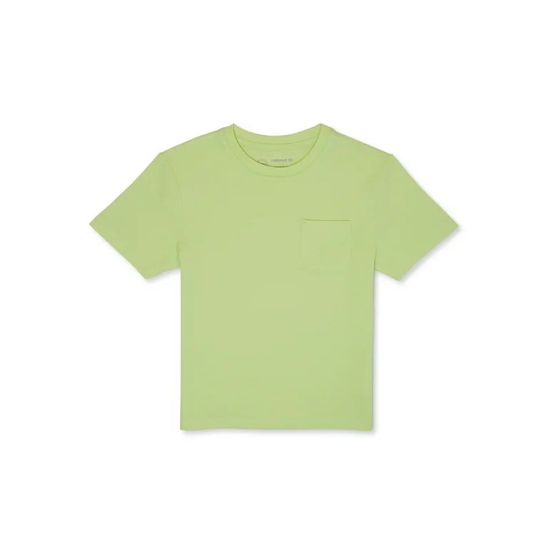 Wonder Nation Boys Pocket Tee with Short Sleeves, Sizes 4-18 & Plus | Walmart (US)