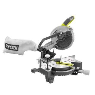 RYOBI 9 Amp Corded  7-1/4 in. Compound Miter Saw TS1144 - The Home Depot | The Home Depot