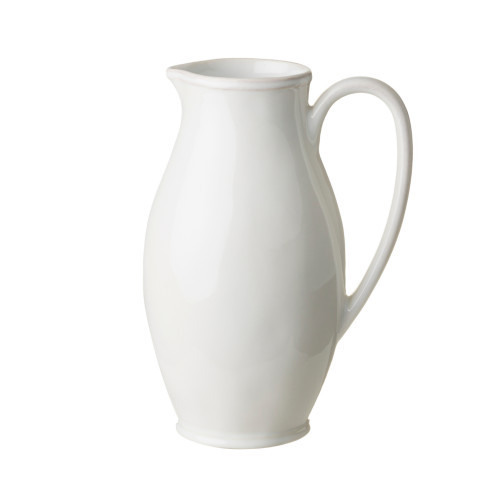 Casafina Fontana White Pitcher 2.43 L 82 Oz. | Gracious Style