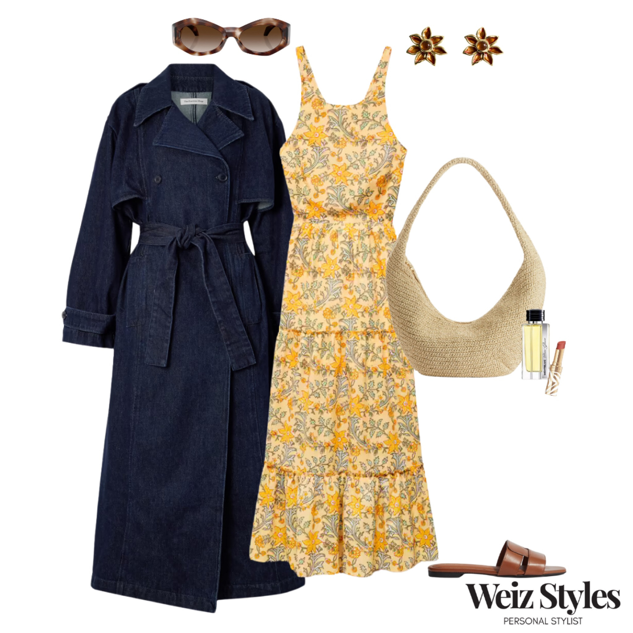 Elevate your spring wardrobe in this feminine outfit 💛 you can also fully embrace the joyful dopamine hit of yellow in this fabulous floral dress ✨ 

Let me help you curate bespoke outfit ideas to suit you 💃🏻 hello@weizstyles.com 💌

Louise x

Trench coat, denim, highstreet, designer, yellow, floral, midi, dress, handbag, story, lipstick, John Lewis, mango, dopamine, sunglasses, Versace, brown, sandals, H&M, earrings, flower, summer, spring, ootd, Chelsea flower show, occasion wear, feminine, London, sophisticated, chic, fun, fabulous, personal stylist, flat lay, shopping, colour, elevate, fun, Weiz style, personal shopping, outfit of the dayy

#LTKsummer #LTKuk #LTKspring