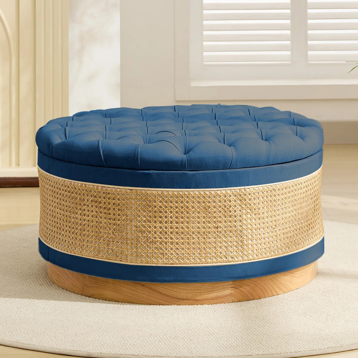 Tufted Upholstered Storage Ottoman | Wayfair North America