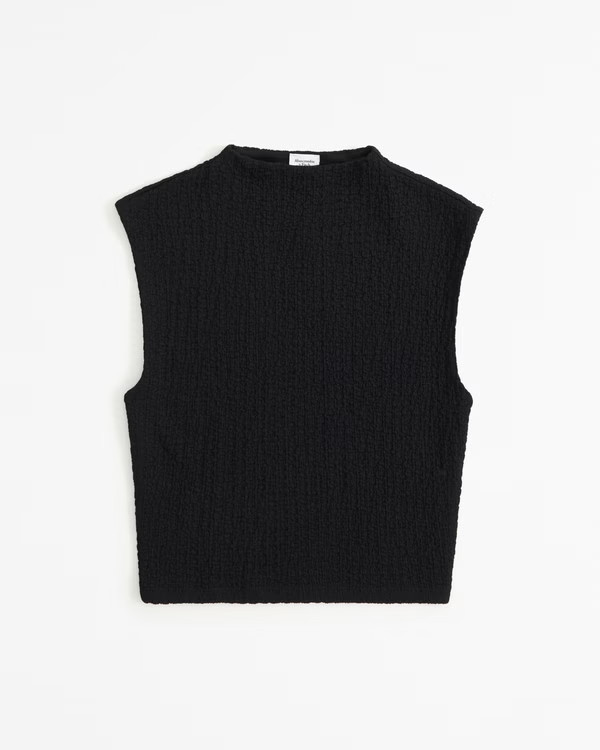 Women's The A&F Paloma Bubble Knit Top | Women's Tops | Abercrombie.com | Abercrombie & Fitch (US)